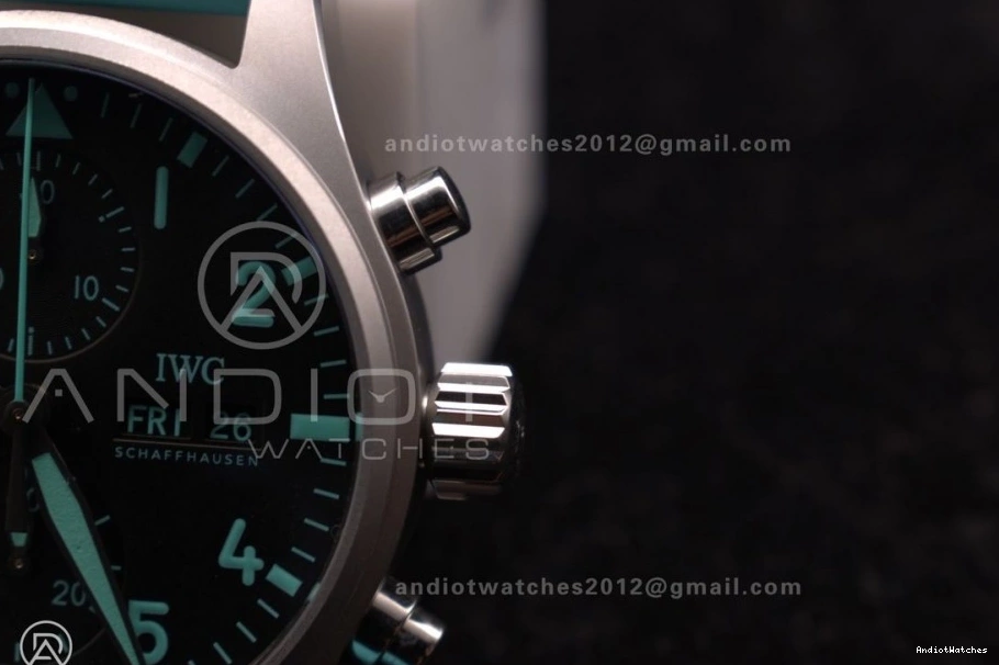 Petronas Green TW ONE IWC 2023 Factory  1:1 496 FORMULA Mercedes-AMG TEAM  Chronograph Best Durable IW388106 0517